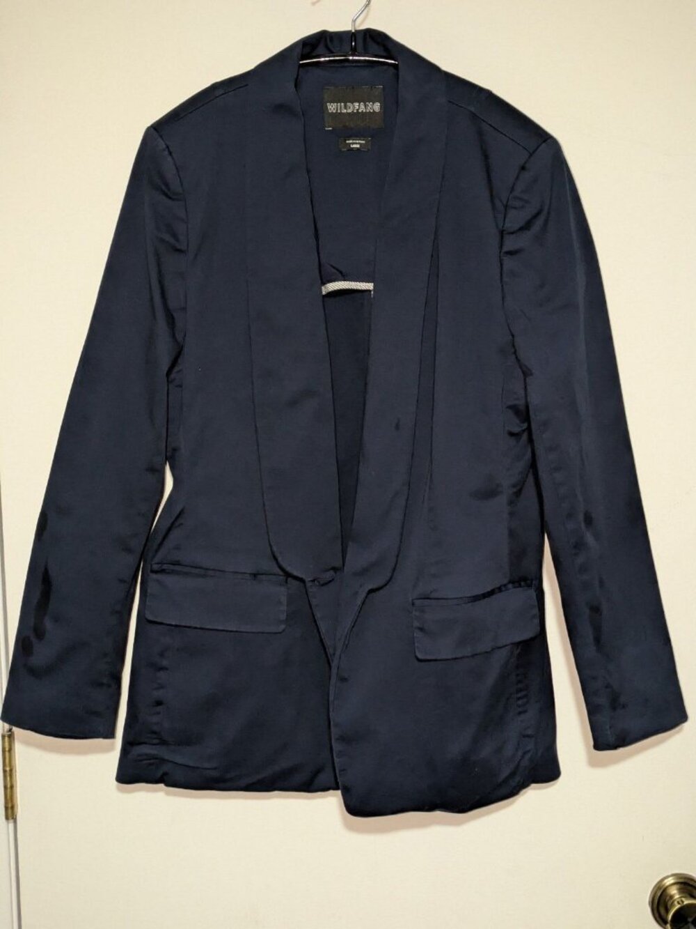 Wildfang The Essential Tux Blazer dark blue Large